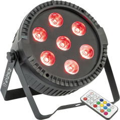 IBIZA LIGHT THINPAR7X6-RGBW PAR LED fin 7x6 W RGBW