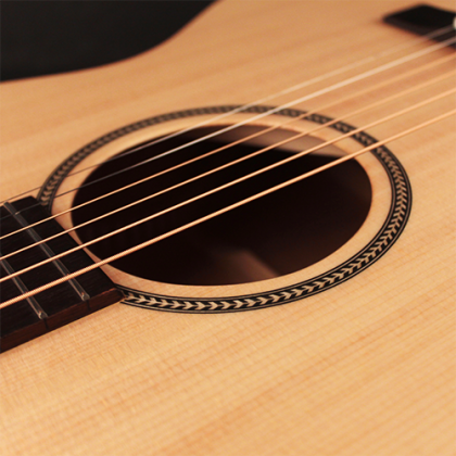 CORT Guitarra Acústica Luce Bevel Cut Op
