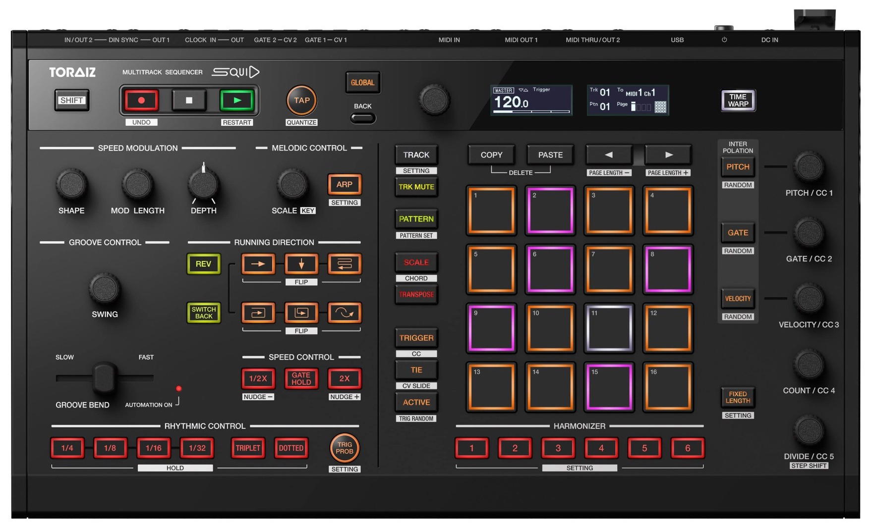 Pioneer DJ Toraiz SQUID