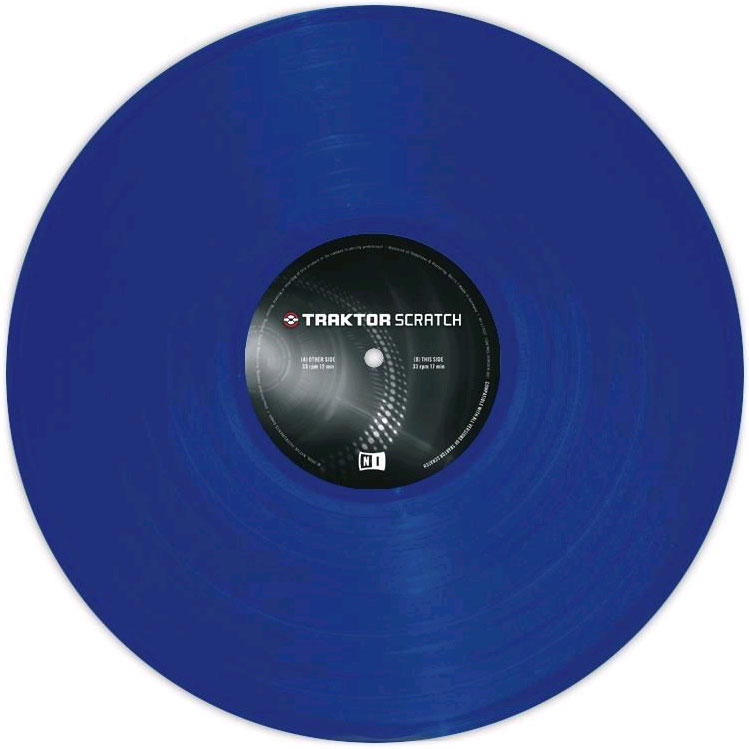 Native Instruments - Traktor Control Vinyl Blue