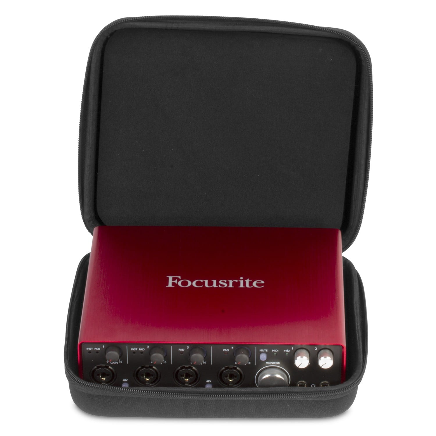 UDG Creator Focusrite Scarlett2 2i4 / 6i6 / 18i8/ Clarett 2Pre Hard Case