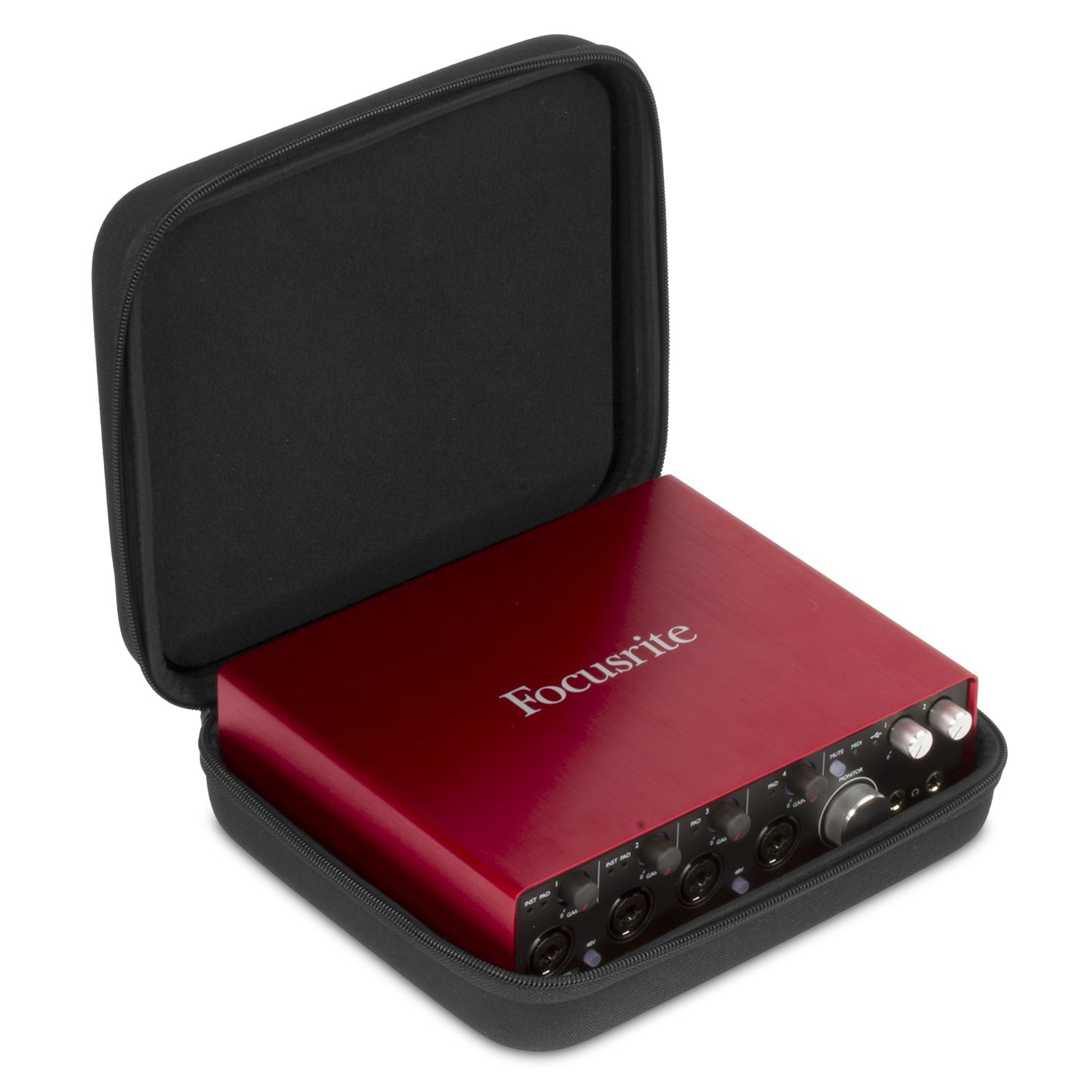 UDG Creator Focusrite Scarlett2 2i4 / 6i6 / 18i8/ Clarett 2Pre Hard Case