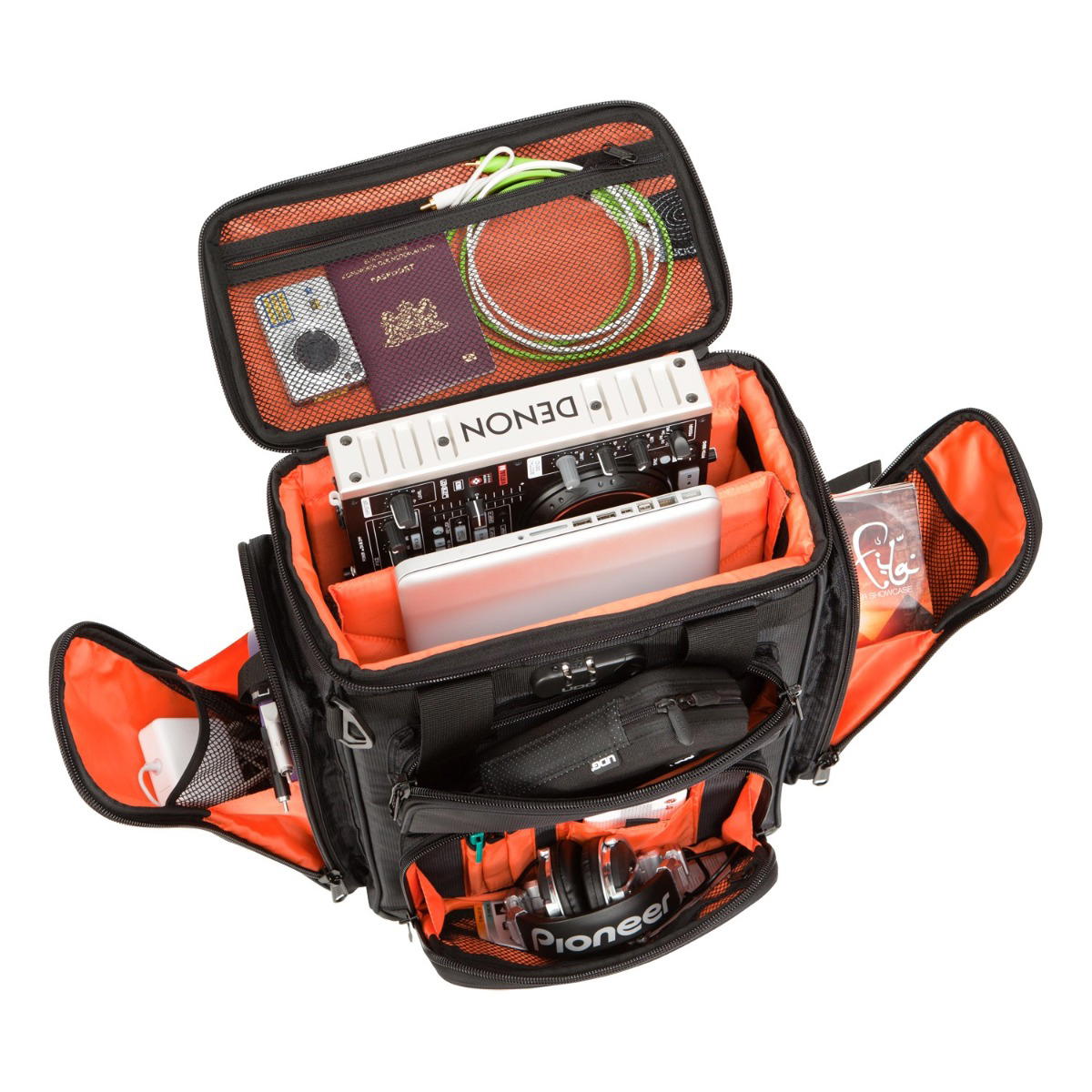 UDG Ultimate Producer Bag  Large Black/Orange
