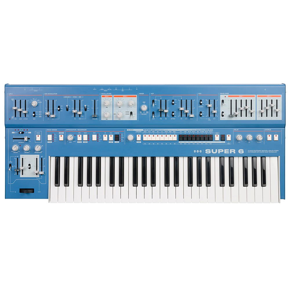 UDO Audio Super 6 Keyboard blue