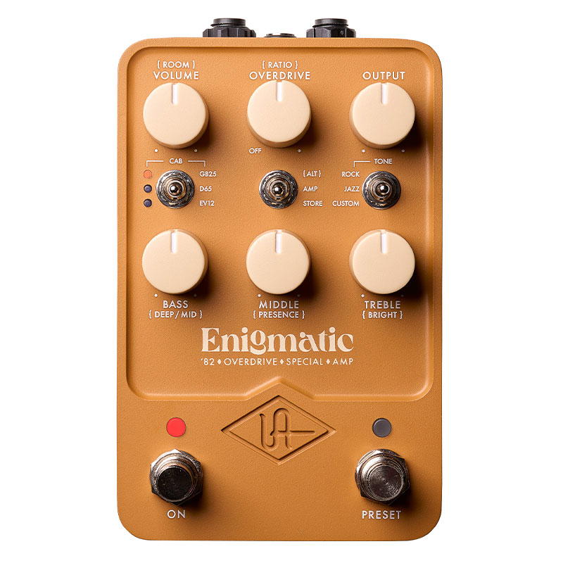 Universal Audio UAFX Enigmatic '82 Overdrive Special Amp