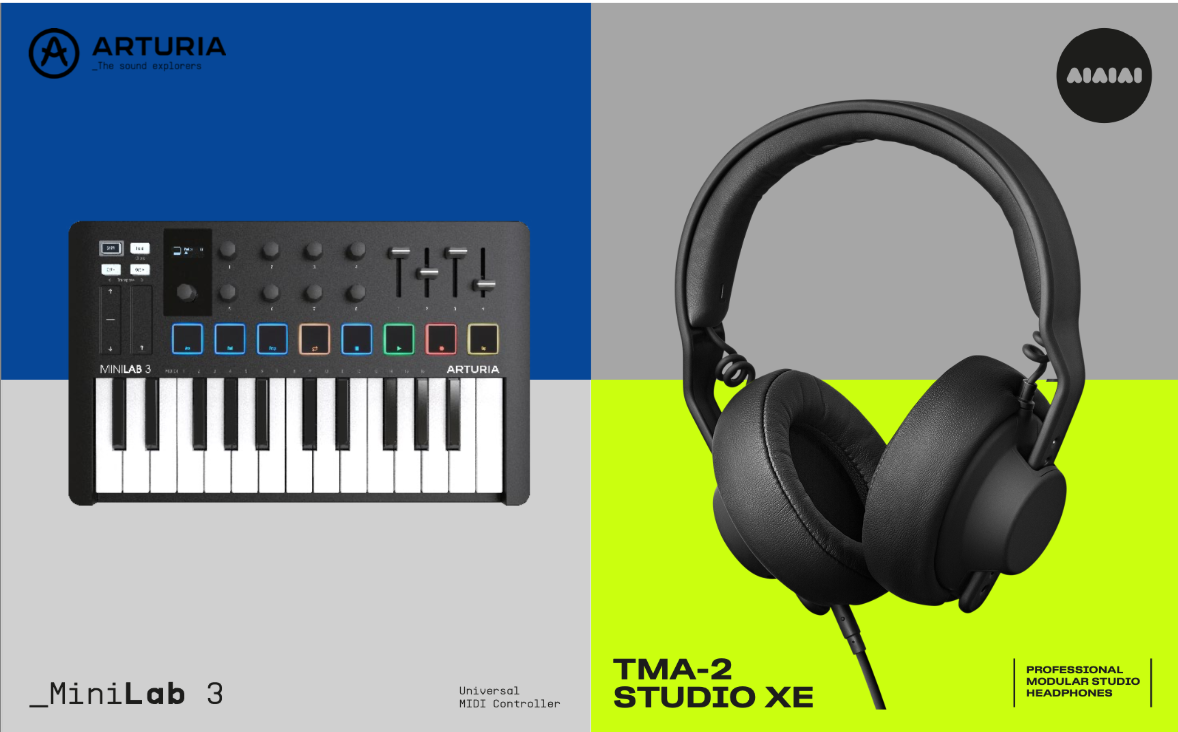 AIAIAI TMA-2 STUDIO XE & MINILAB 3 BLACK BUNDLE