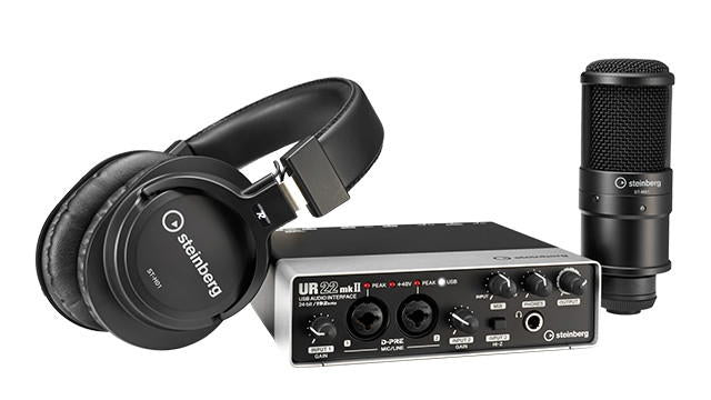 Steinberg UR22 MKII Recording Pack