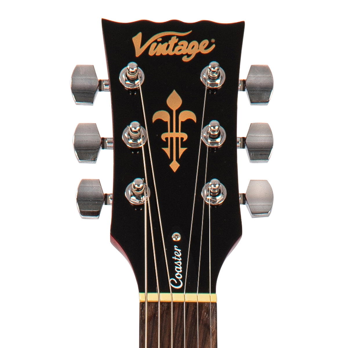 VINTAGE V10 COASTER ELECTRIC GUITAR - CHERRY SUNBURST