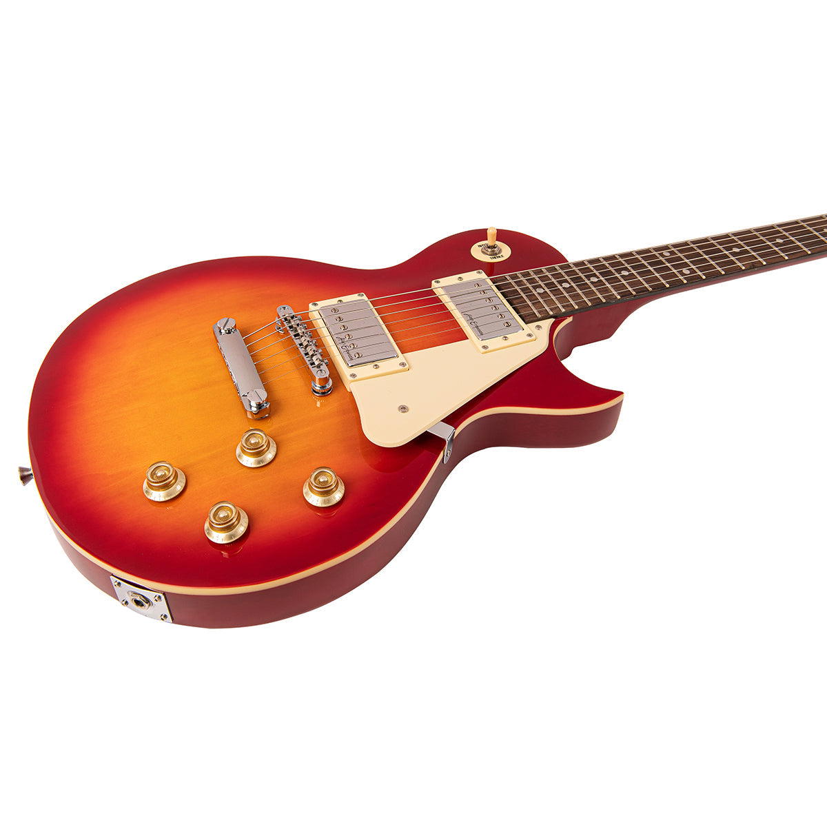 VINTAGE V10 COASTER ELECTRIC GUITAR - CHERRY SUNBURST