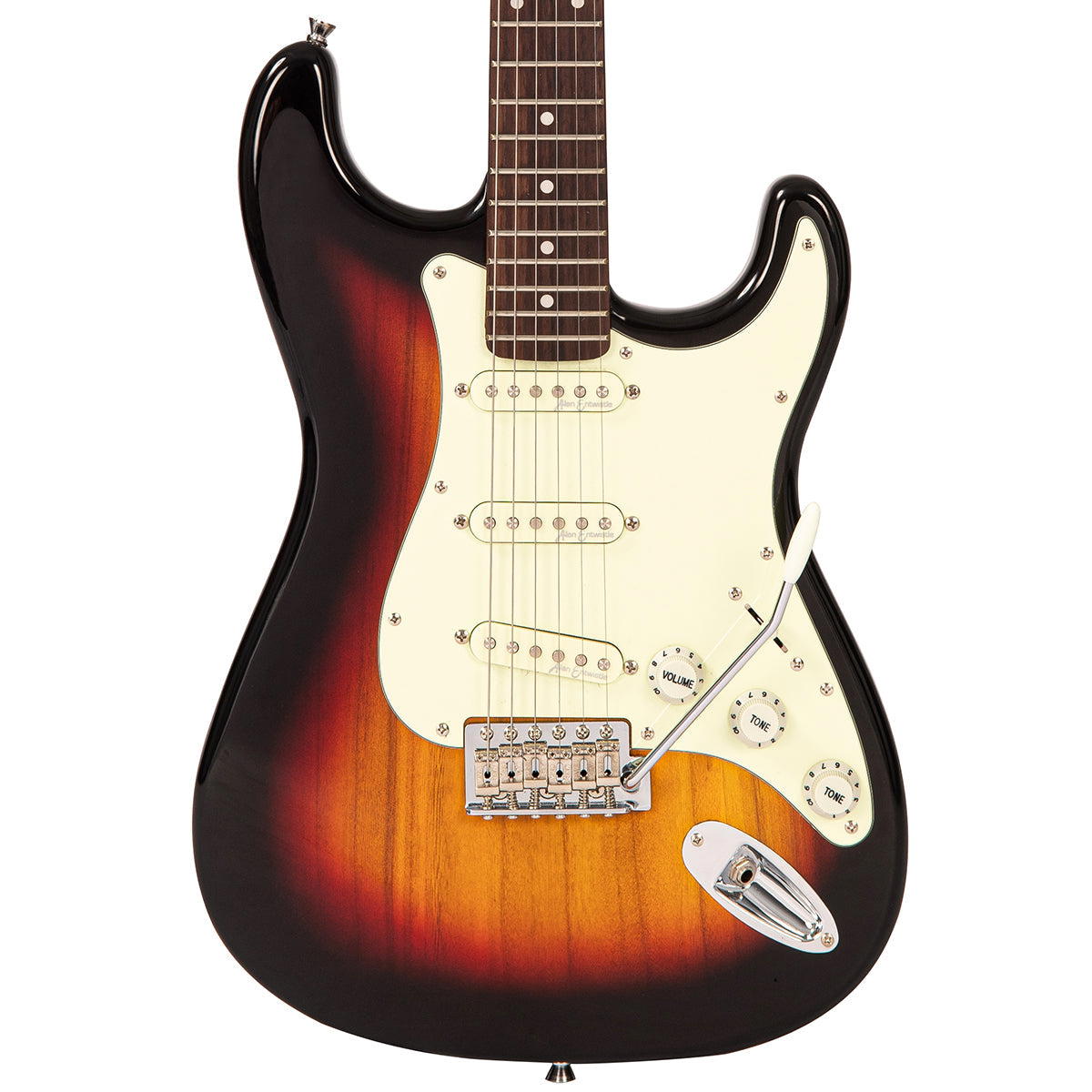VINTAGE V60 COASTER GUITAR.ELEC - 3 TONE SUNBURST