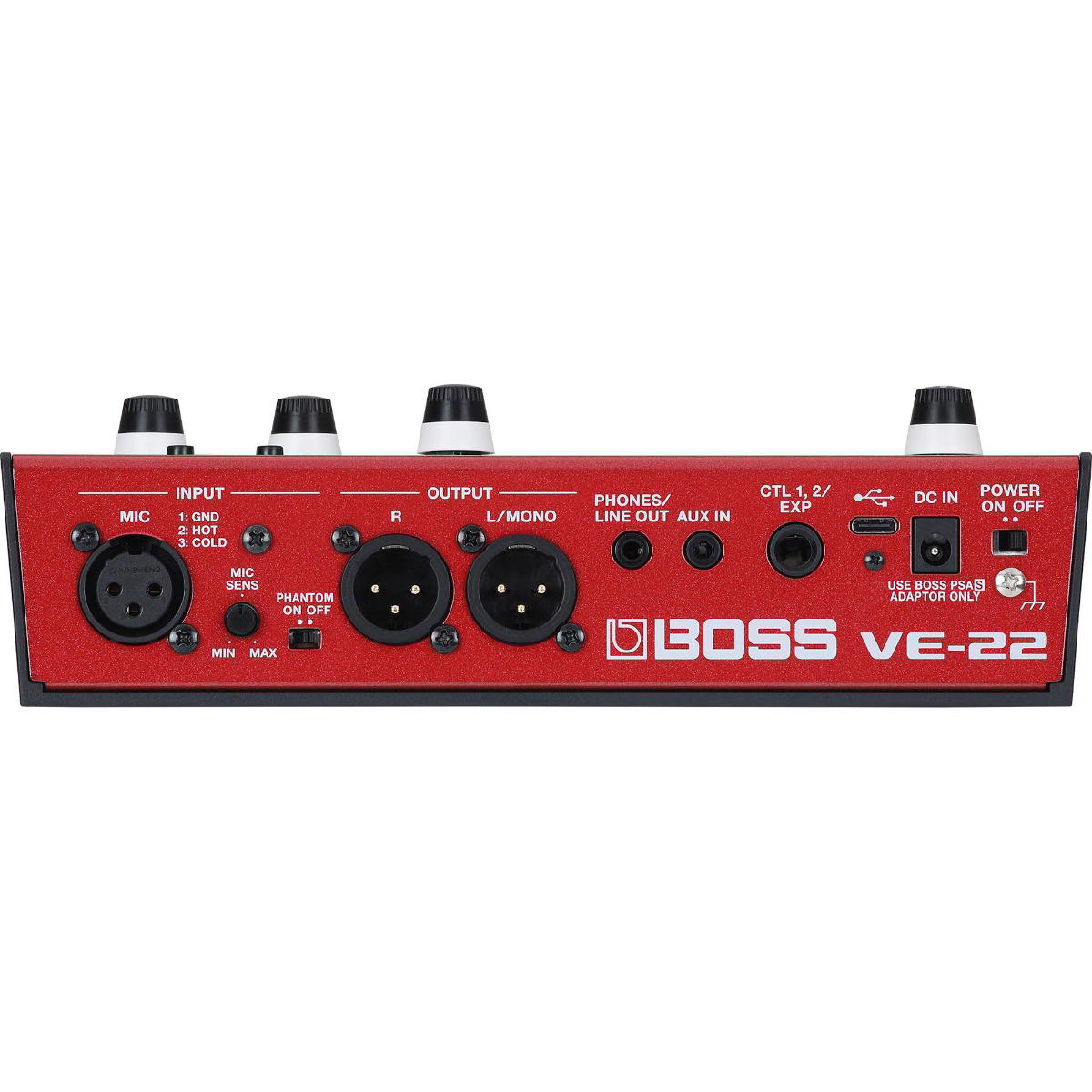 BOSS VE-22 PROCESADOR DE EFECTOS DE VOZ