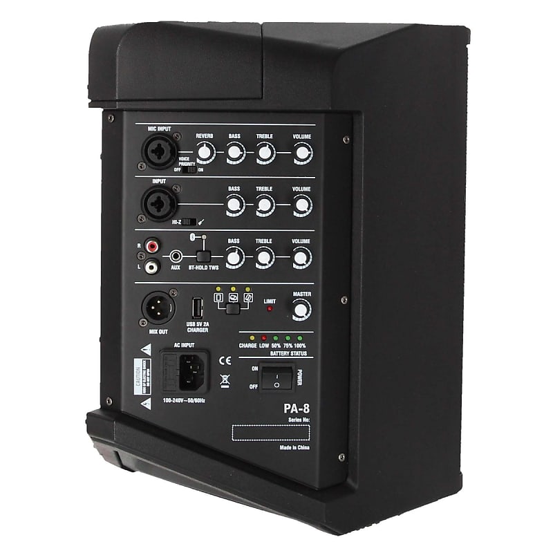 Definitive Audio ATLANTIS PA-8 Altavoz activo a batería