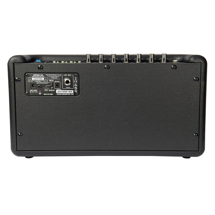 VINTAGE RETRO 25 AMPLIFIER WITH DSP - BLACK