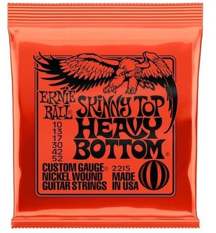 Ernie Ball Juego Eléctrica Slinky Heavy Bottom 10-52