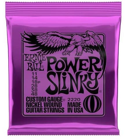 Ernie Ball Juego Eléctrica Slinky Power 11-48