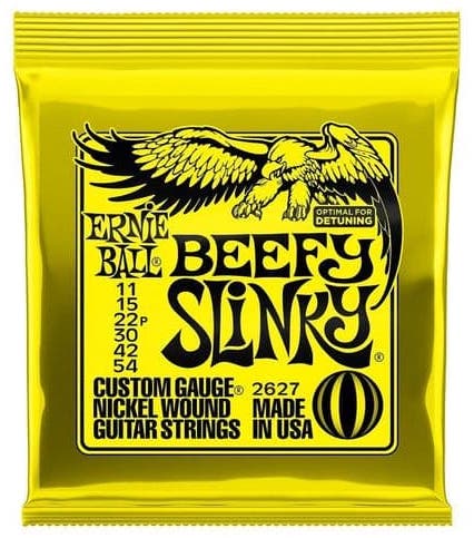 Ernie Ball Juego Eléctrica Slinky Beefy 11-54
