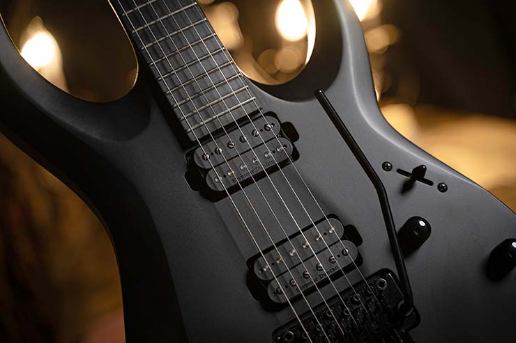 CORT Guitarra Eléctrica X500 Menace Bks