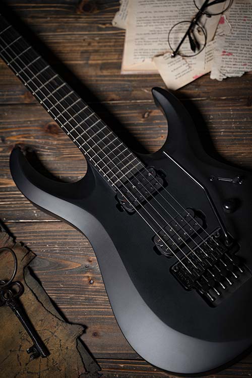 CORT Guitarra Eléctrica X500 Menace Bks