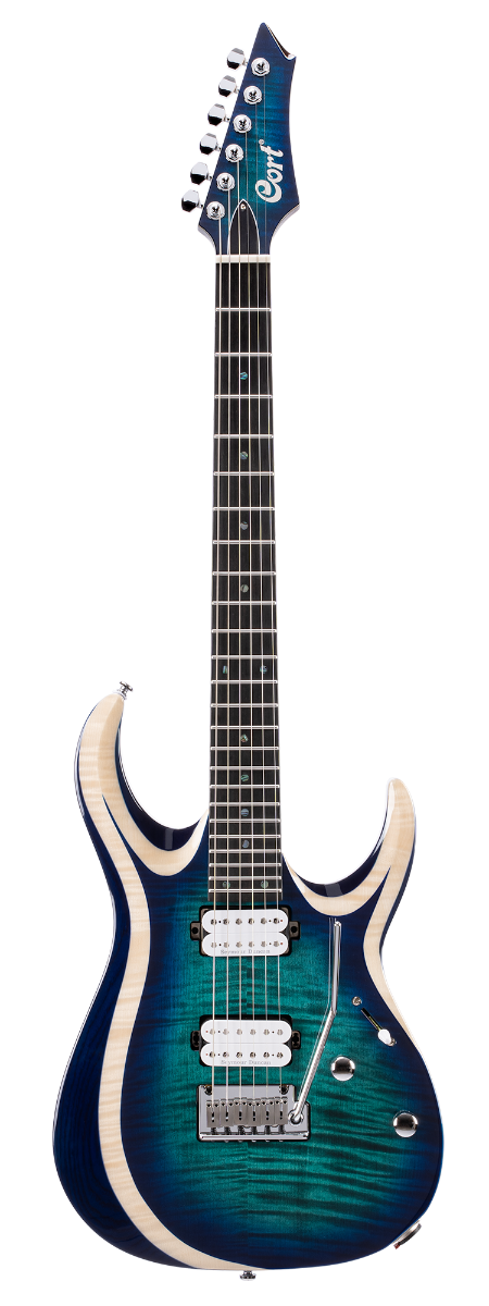 CORT Guitarra Eléctrica X700 Duality Lbb W/B