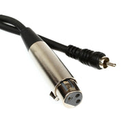 HOSA Cable XRF-105 a RCA Negro XLR3F