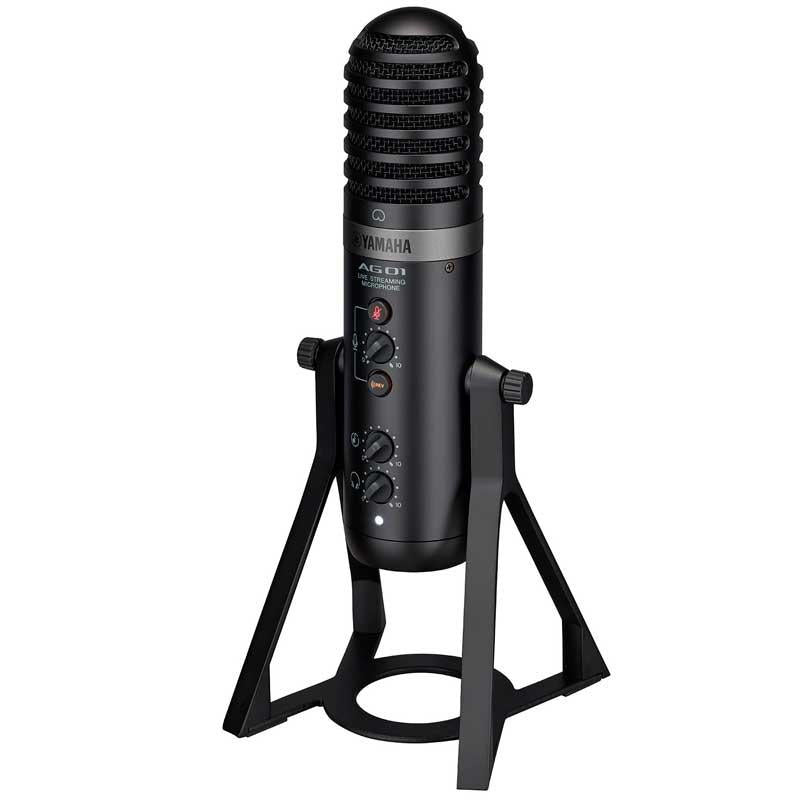 Yamaha AG01BL Micrófono USB para Streaming