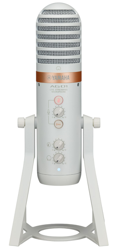 Yamaha AG01W Micrófono USB para Streaming