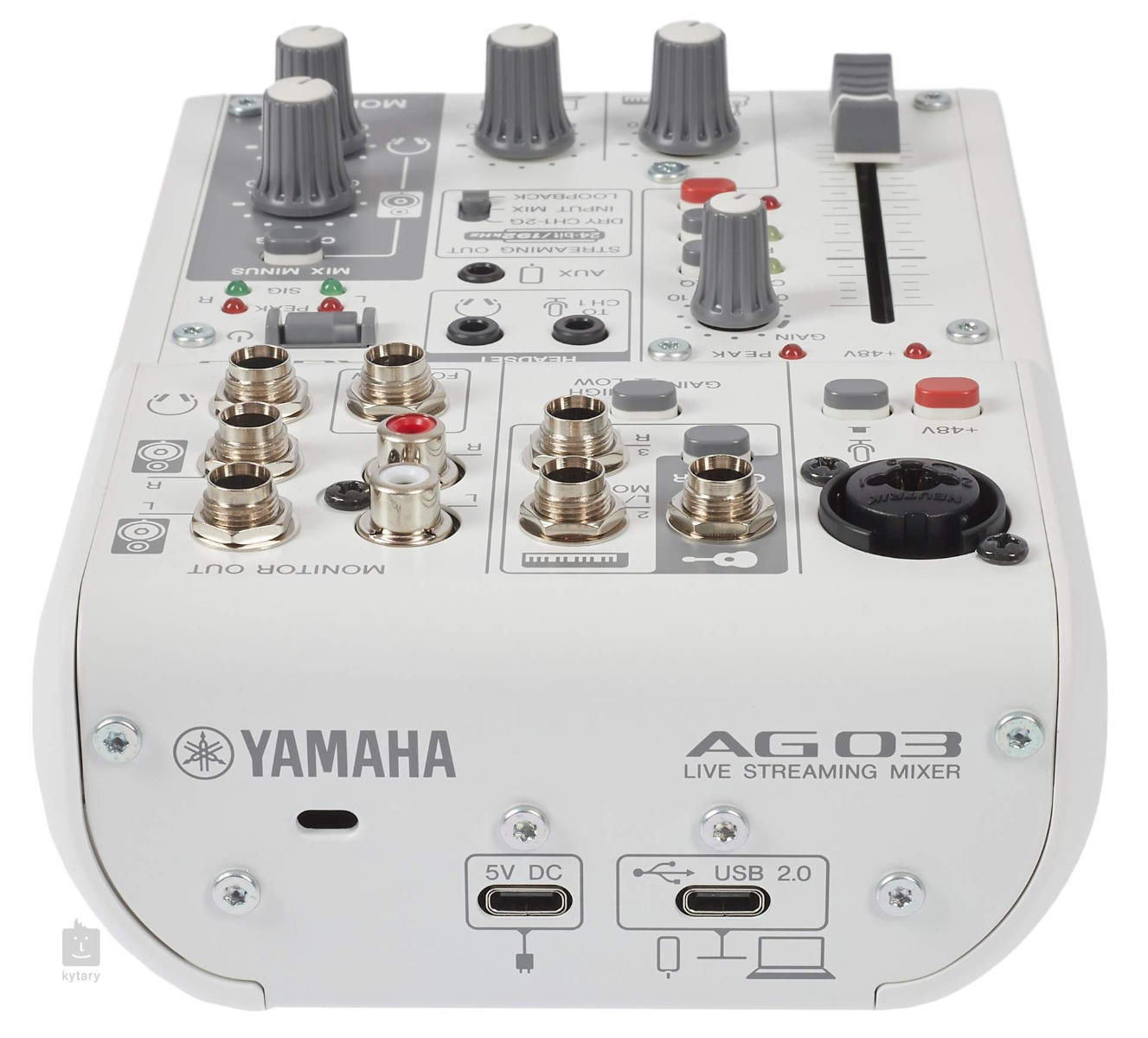 Yamaha AG03MK2W LSPK Pack para Streaming