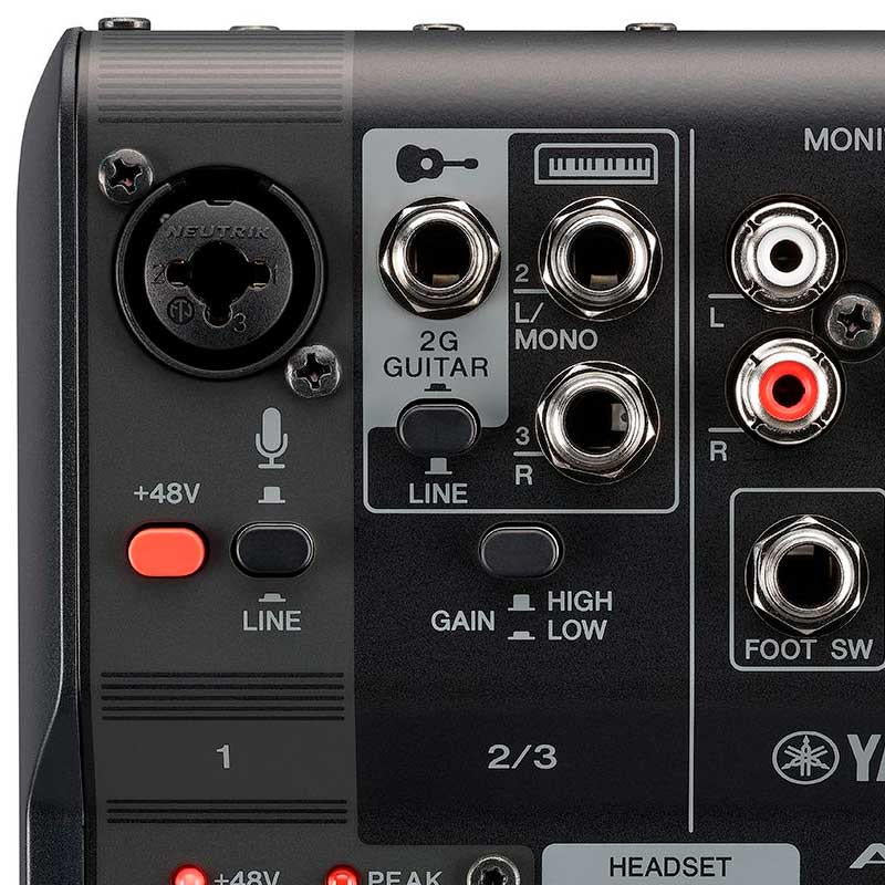 Yamaha AG03MK2B Mezclador para Streaming