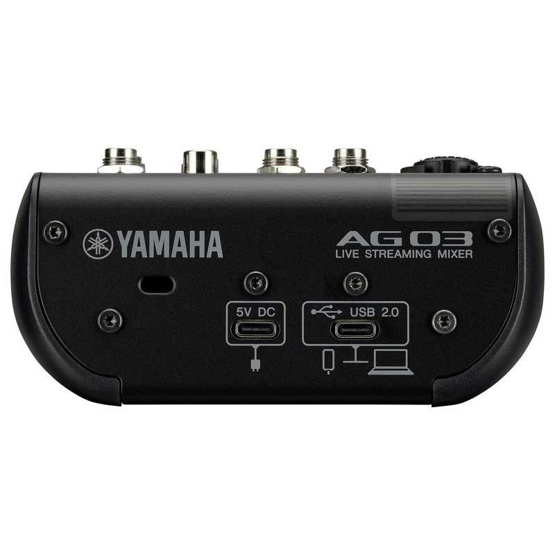 Yamaha AG03MK2B Mezclador para Streaming