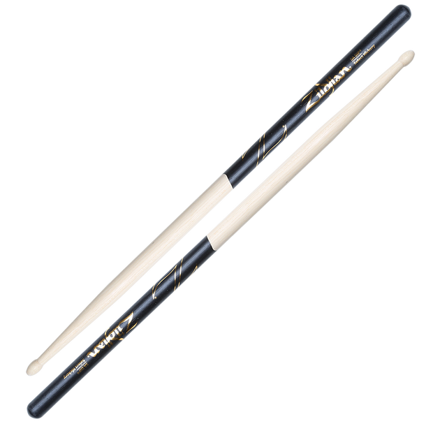 Zildjian Baquetas 5A. Madera DIP. Color negro